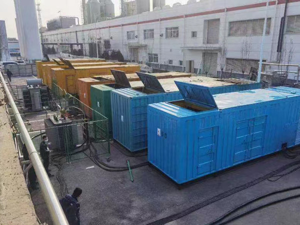 临高柴油发电机出租案例展示